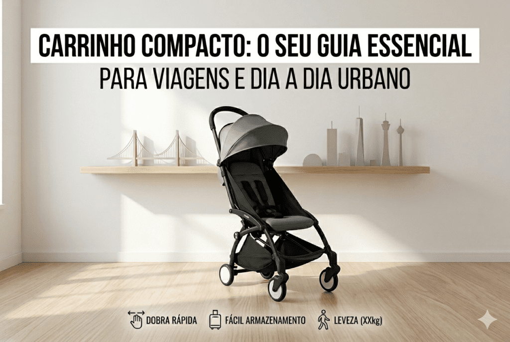 Carrinho compacto.